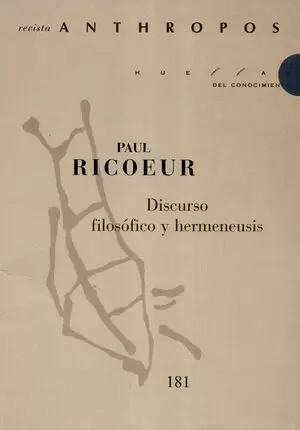 REV. ANTHROPOS # 181 PAUL RICOEUR