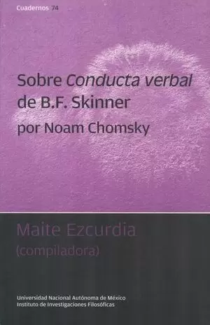 SOBRE CONDUCTA VERBAL DE B.F. SKINNER POR NOAM CHOMSKY