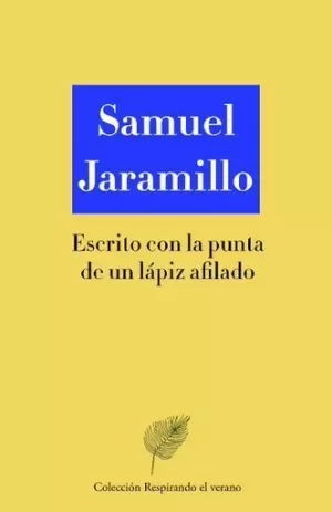 ESCRITO CON LA PUNTA DE UN LÁPIZ AFILADO