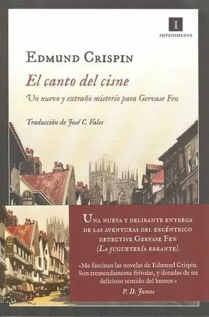 CANTO DEL CISNE UN NUEVO Y EXTRAÑO MISTERIO PARA GERVASE FEN, EL