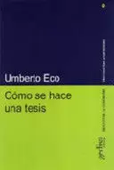 CÓMO SE HACE UNA TESIS