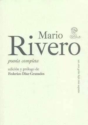 MARIO RIVERO POESIA COMPLETA