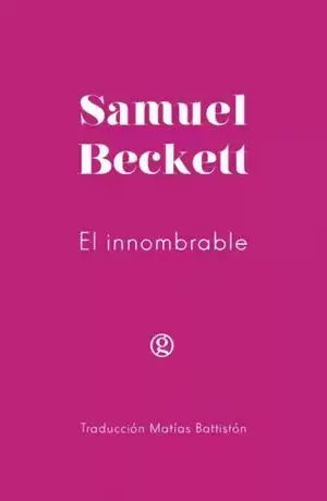 EL INNOMBRABLE