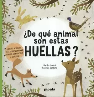DE QUÉ ANIMAL SON ESTAS HUELLAS?
